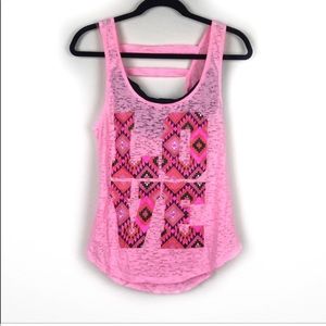 NWT LOVE Tank Top Sz S